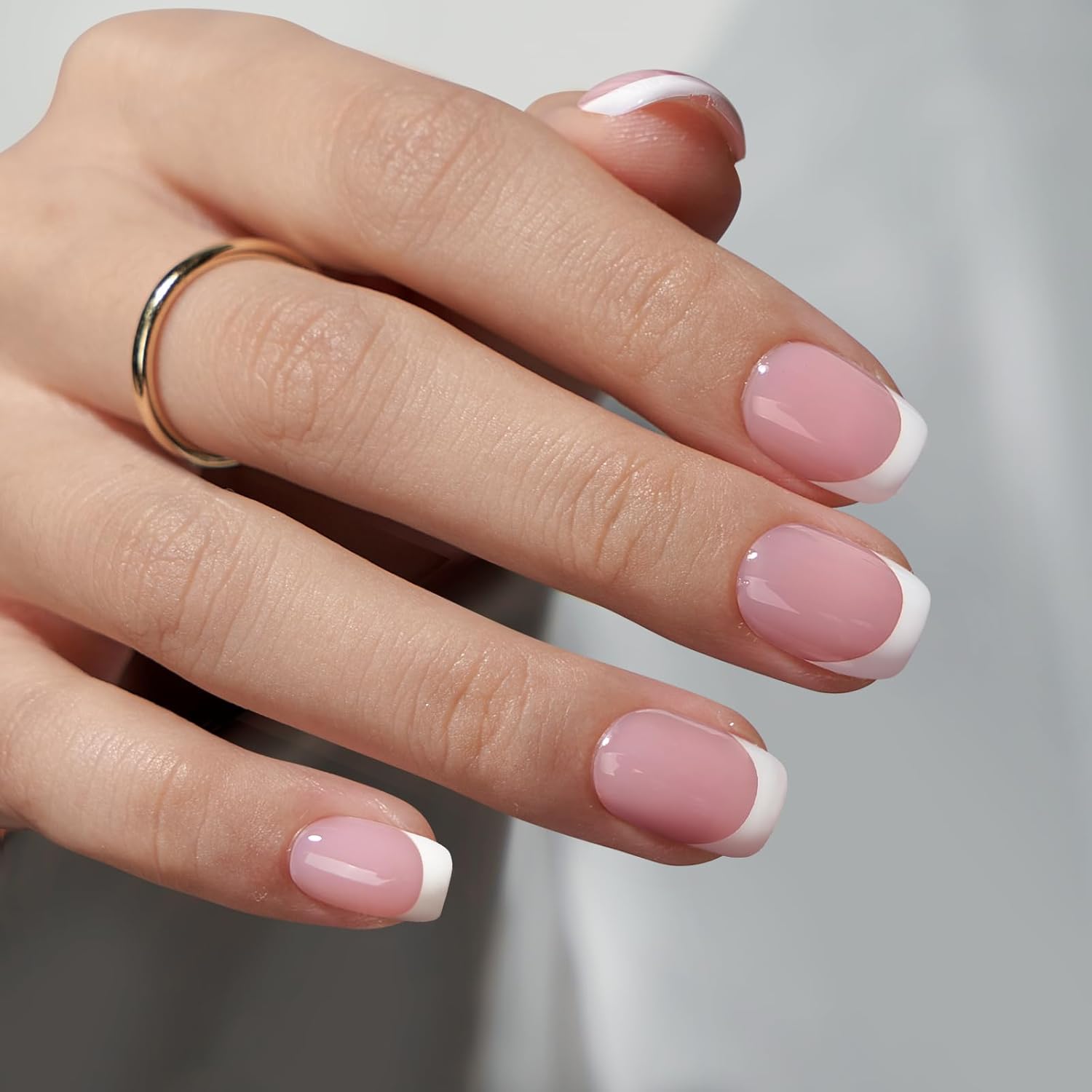 Nail Art France - Juego de uñas postizas de cobertura