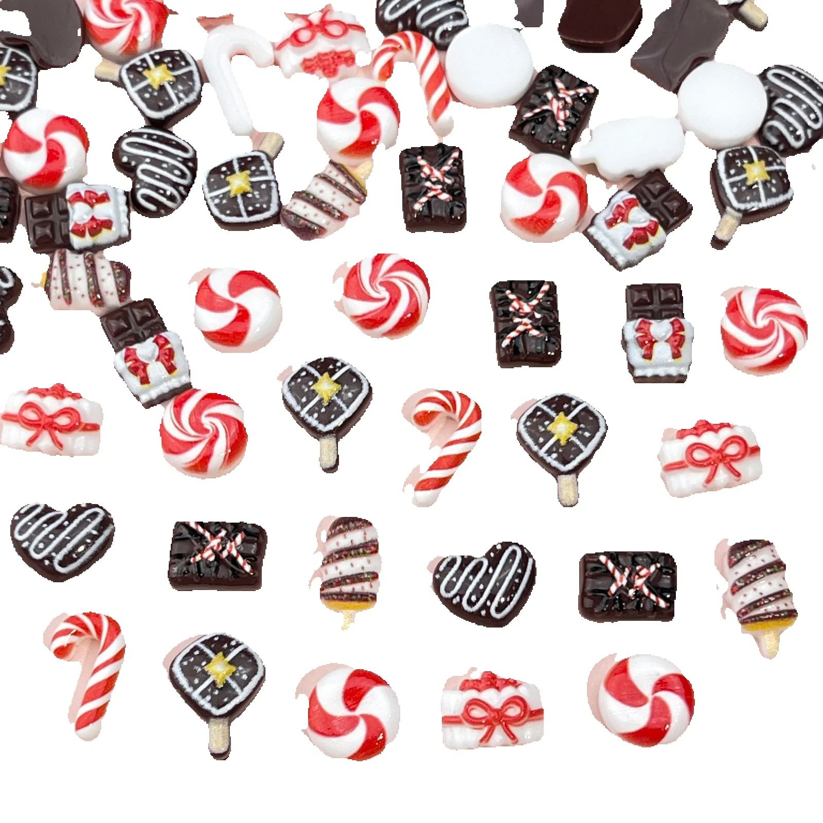 Nail Art Motif - 50 piezas de figuras de resina