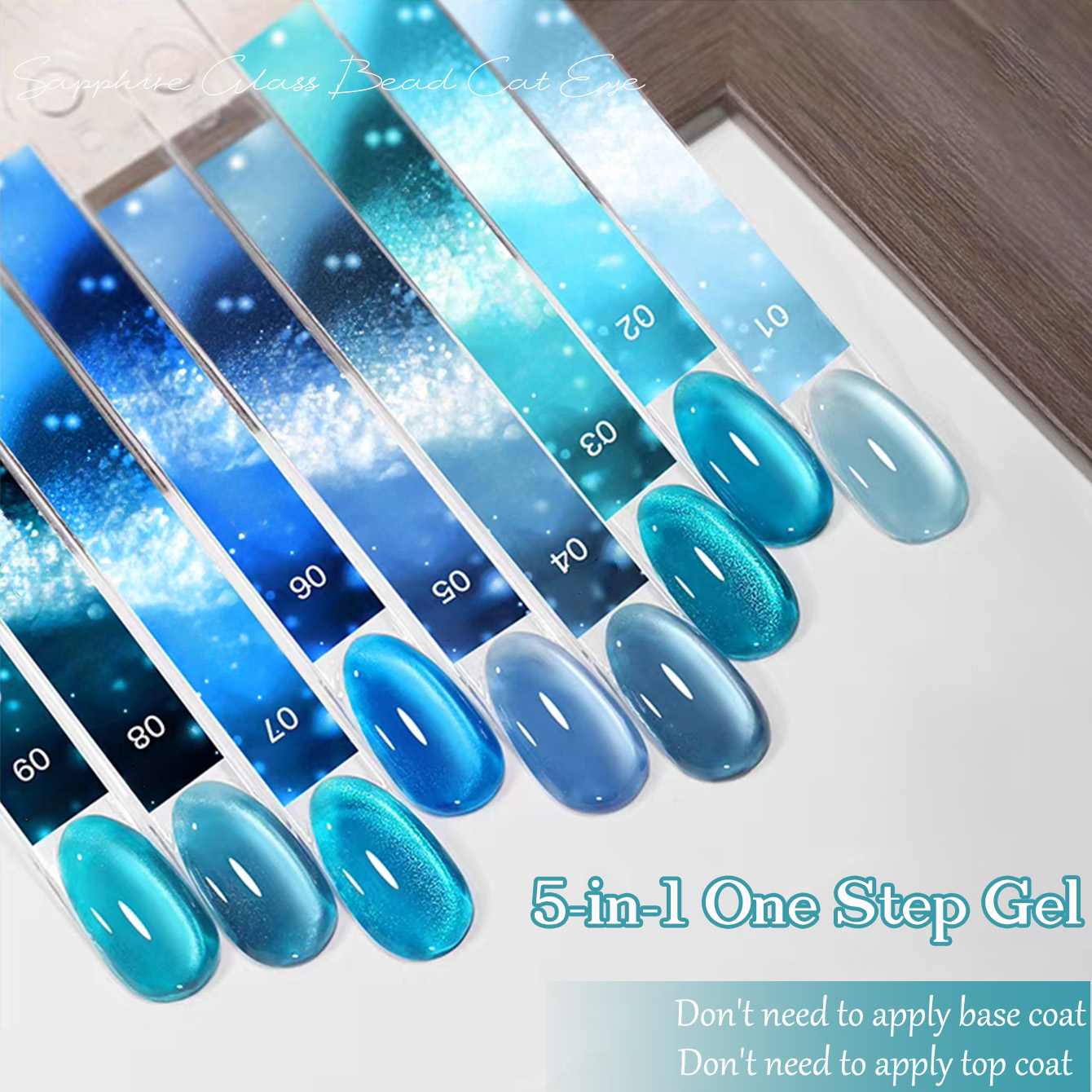 1 unidad SHAKA Esmalte de Uñas - Nail Art Ice Blue reseña y precio