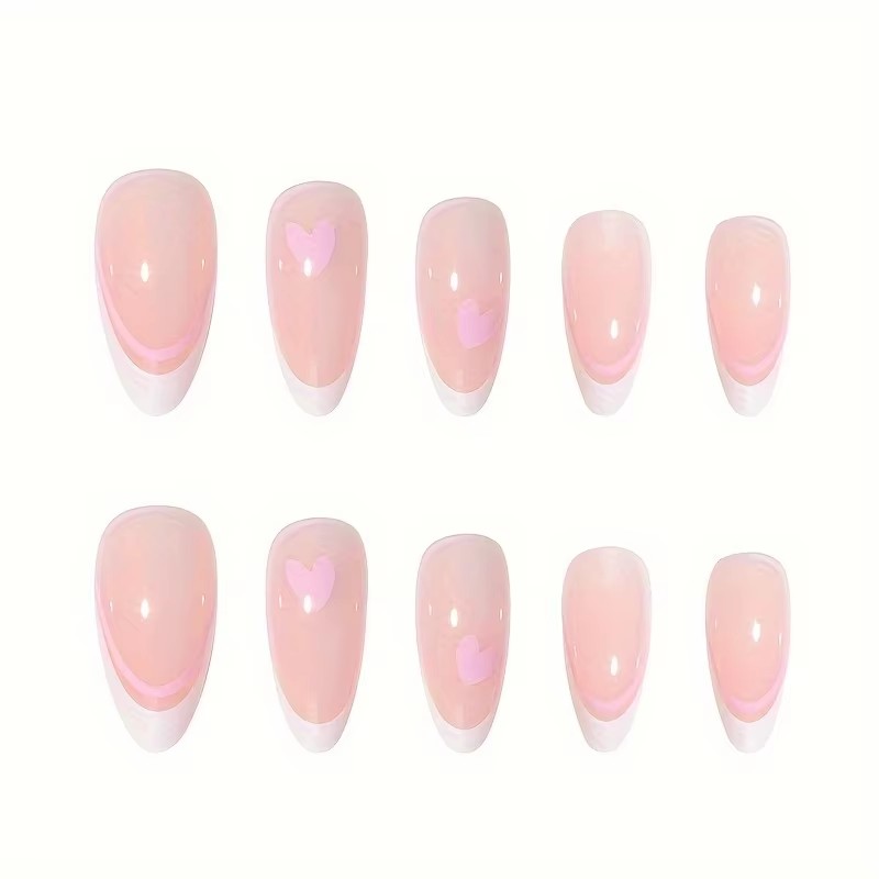 Uñas de almendra con forma de  - Nail Art France reseña y precio