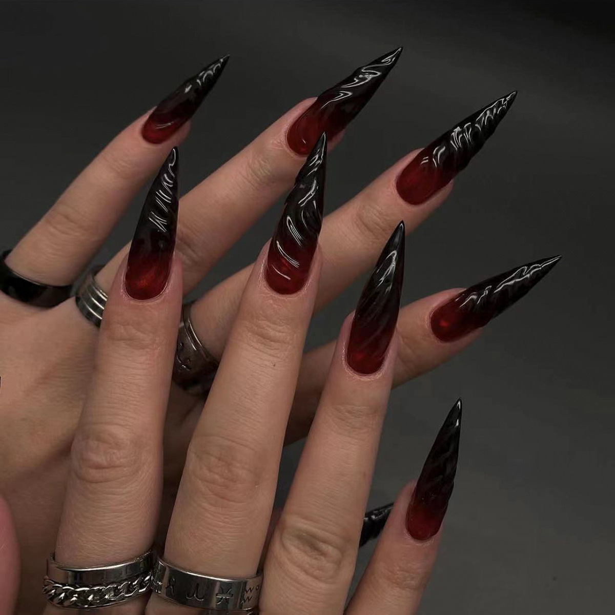 24 Uñas Postizas de Forma Stil - Nail Art Y2K reseña y precio