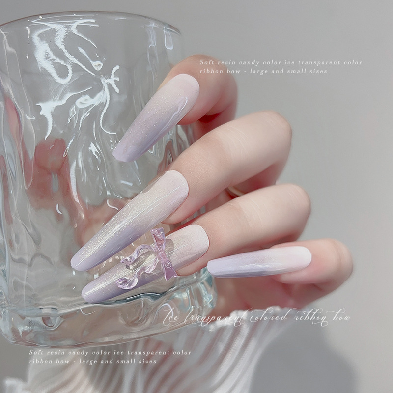 30 Uds. De cinta de cola larga - Nail Art Ice Blue reseña y precio