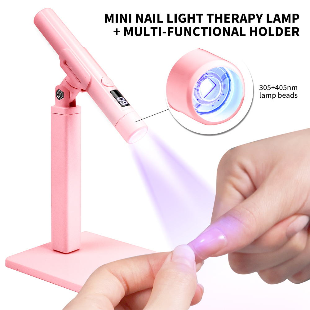 Lámpara LED UV portátil para u - Nail Art Motif reseña y precio