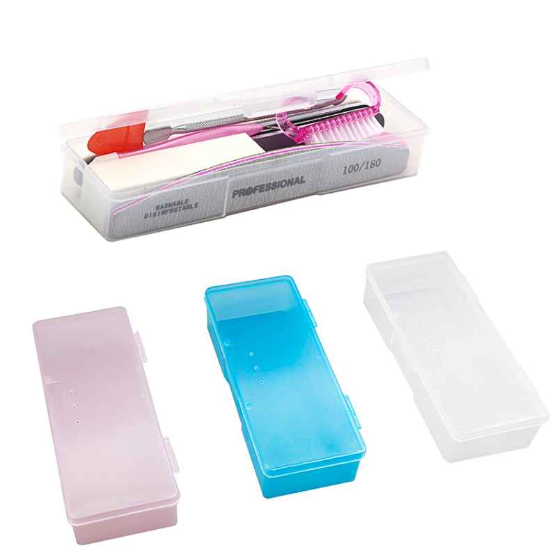 Caja de almacenamiento de plás - Nail Art Motif reseña y precio