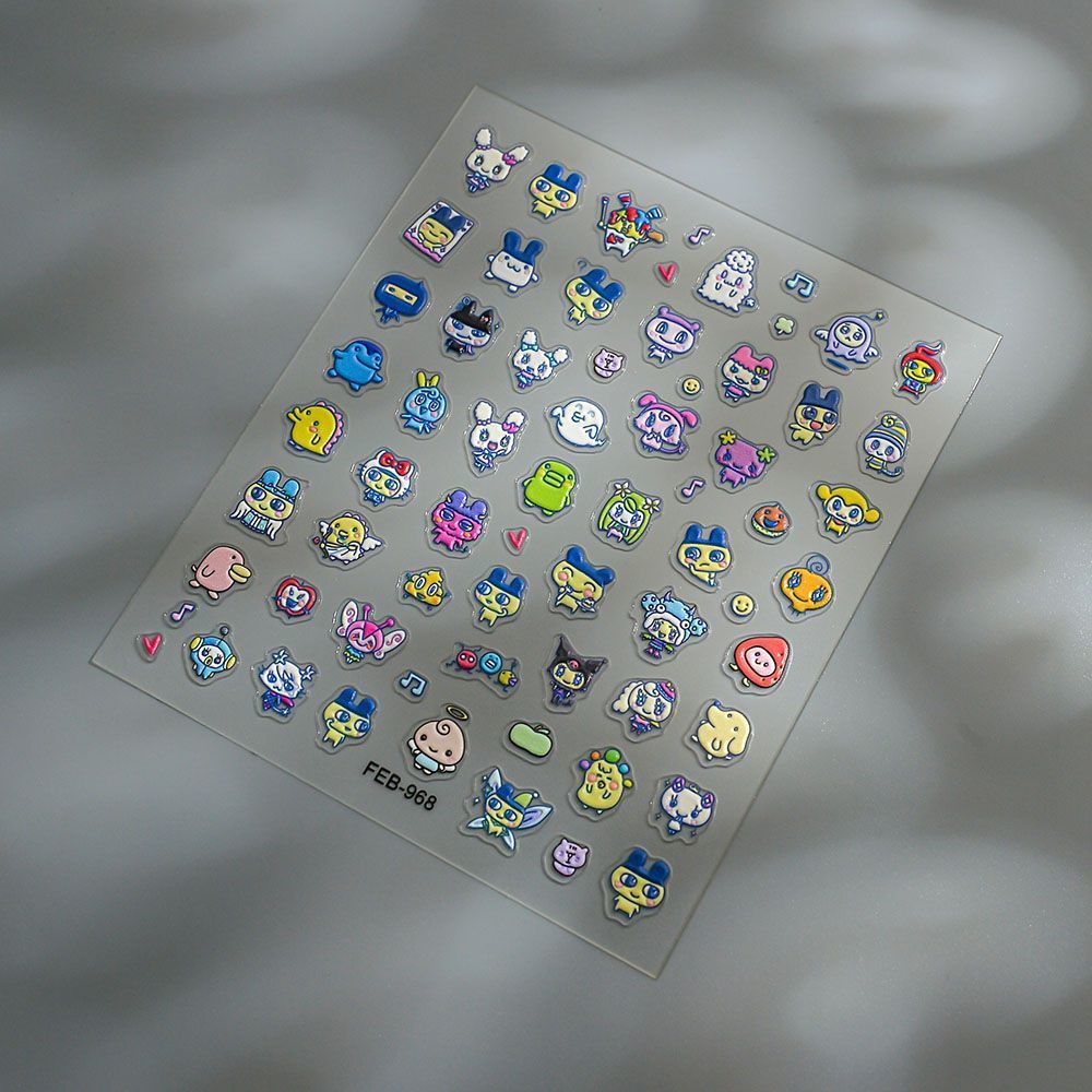 Pegatinas de Uñas con Relieve  - Nail Art Motif reseña y precio