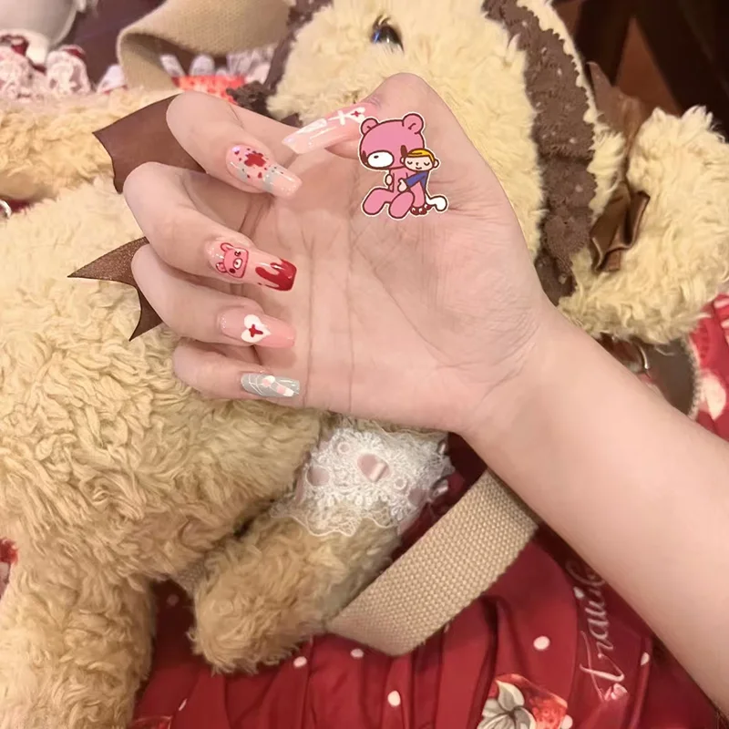 Uñas postizas con diseño de os - Nail Art Motif reseña y precio