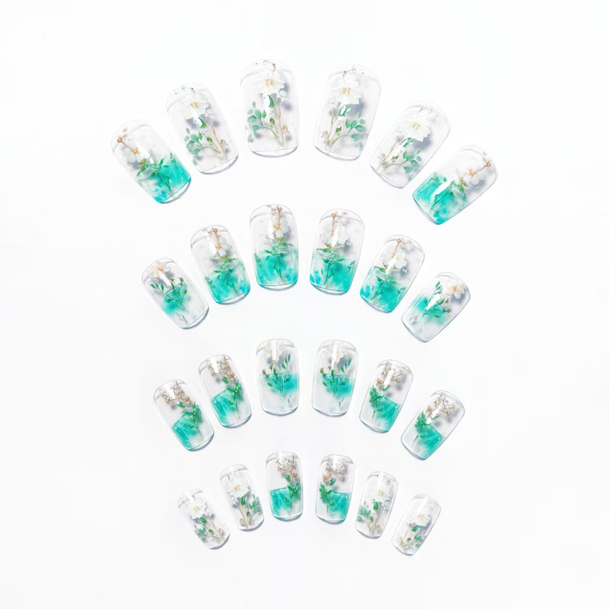 Uñas postizas medianas para mu - Nail Art Y2K reseña y precio