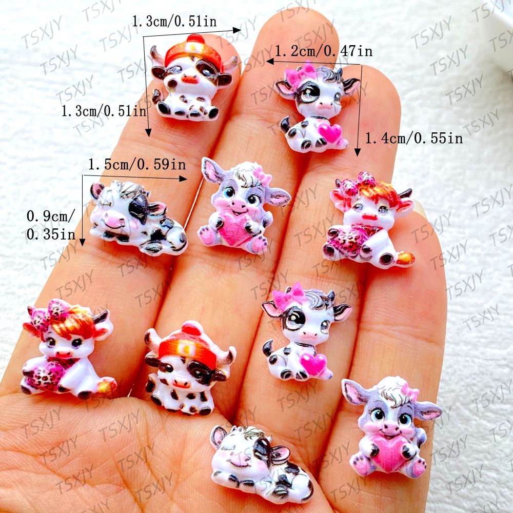 50 Piezas de Adornos de Resina - Nail Art Motif reseña y precio