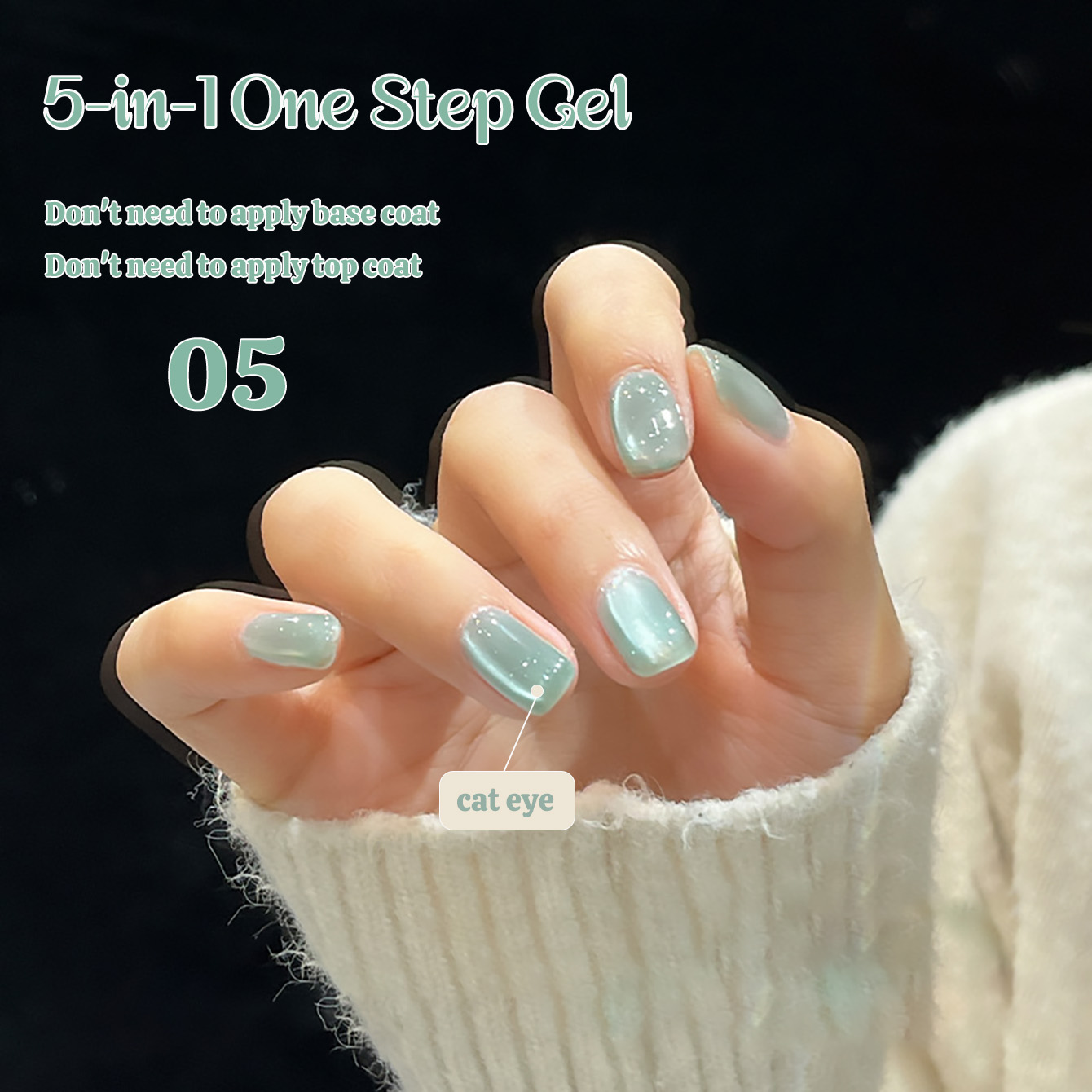 1 unidad TC Nuevo Esmalte de U - Nail Art Ice Blue reseña y precio