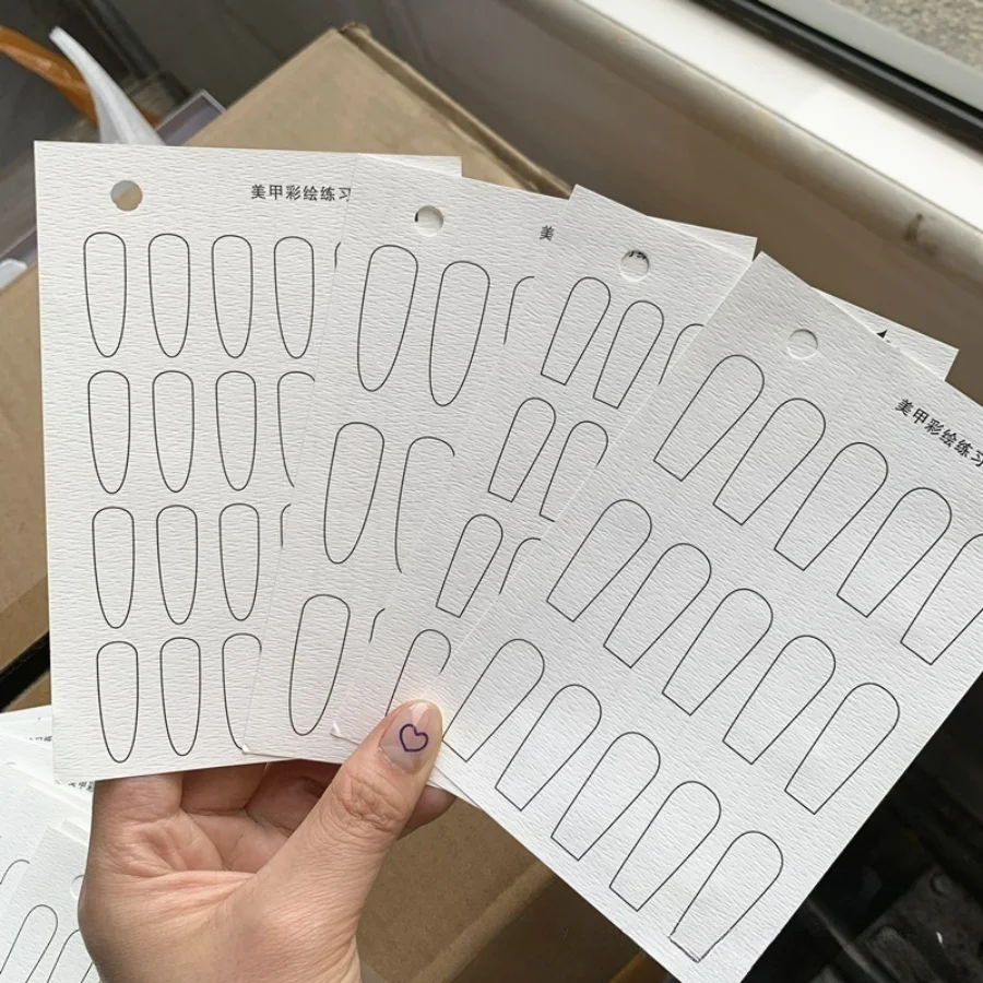 Papel de práctica de flores de - Nail Art France reseña y precio